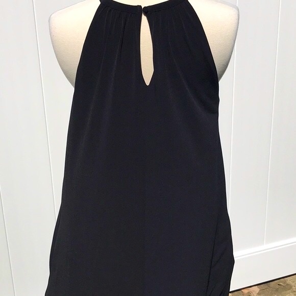 NWOT Nicole Miller Black  Halter Dress Size Medium - Picture 6 of 15